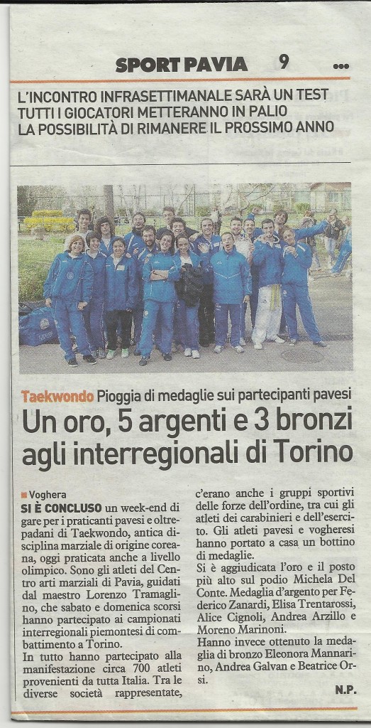 articolo tkd